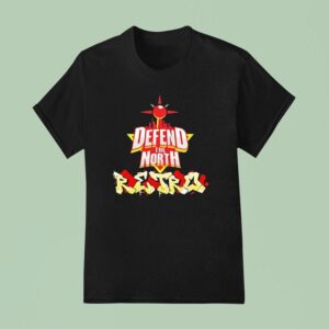 Defend The North Retro Logo T Shirt