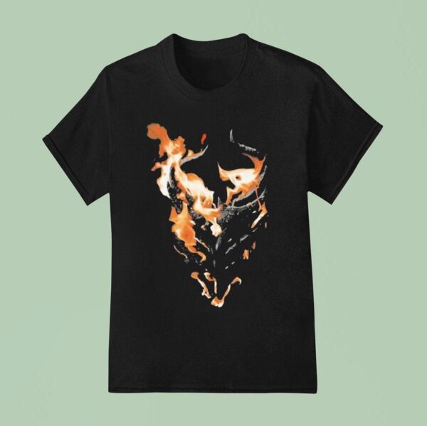 Demon Hunter There Was A Light Here Flames T Shirt