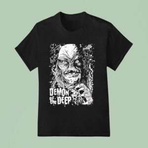 Demon Of The Deep A Part Of The Arinesart Monster Collection Collection T Shirt