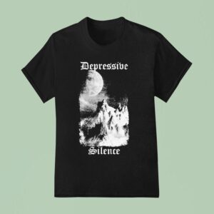 Depressive Silence Mourning T Shirt