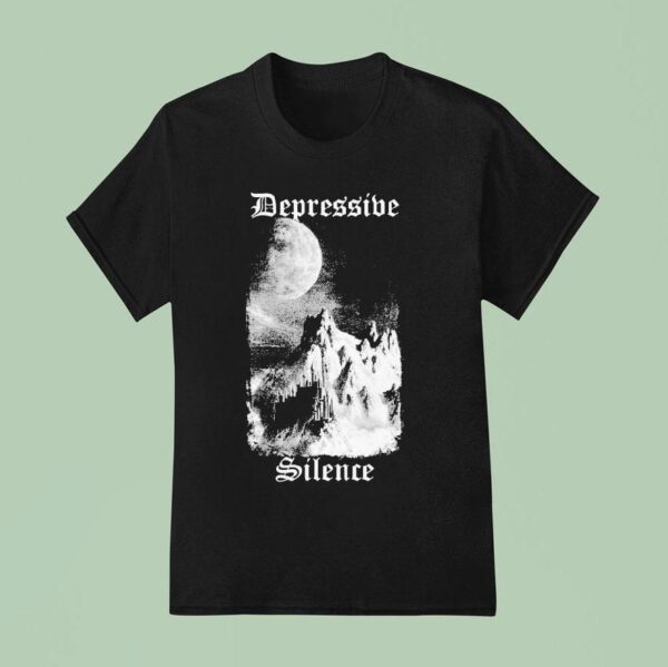 Depressive Silence Mourning T Shirt