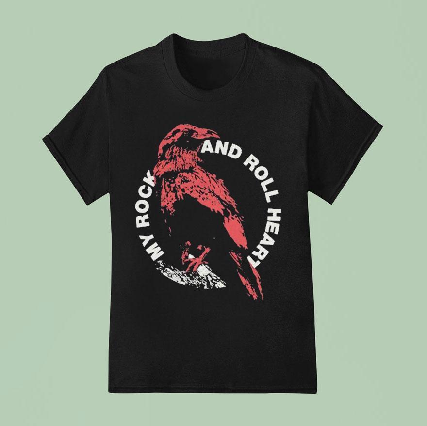Derek Sanders Rock And Roll Crow T Shirt