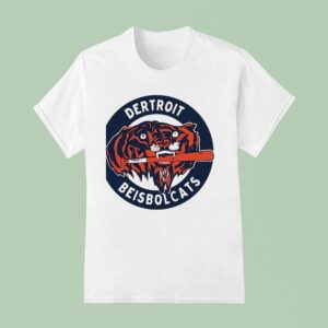 Dertroit Beisbolcats Logo T Shirt