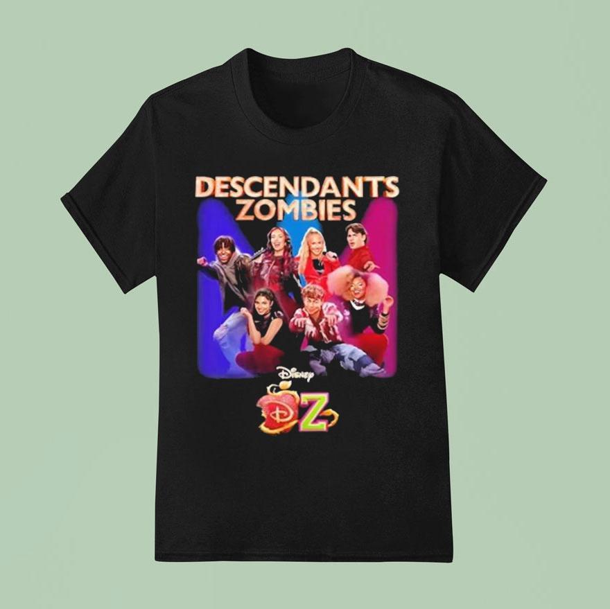 Descendants Zombies Worlds Collide Tour Dates Disney T Shirt