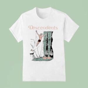 Descendents Denver Punk In The Park Festival On July Diving Waterfall T Shirt
