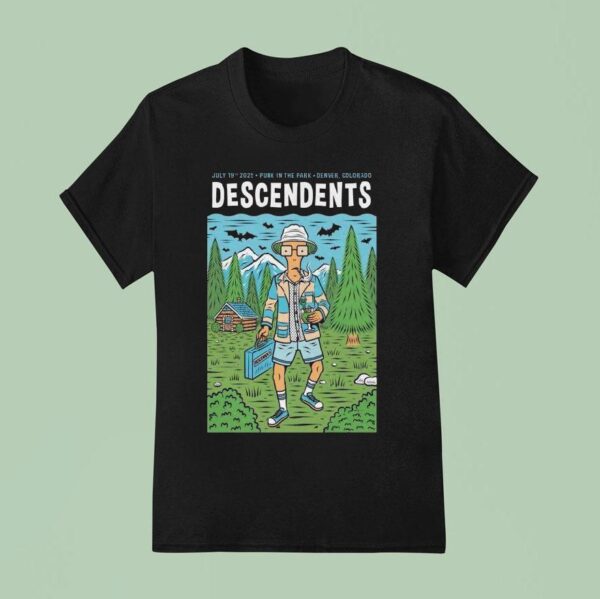 Descendents Denver Colorado Tour July T Shirt