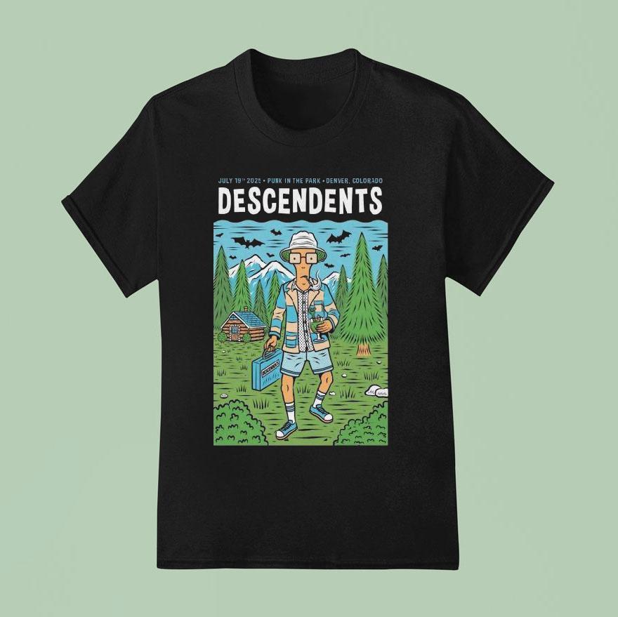 Descendents Denver Colorado Tour July T Shirt