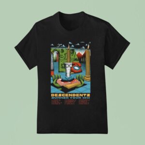 Descendents Summer Tour Dates Candle T Shirt