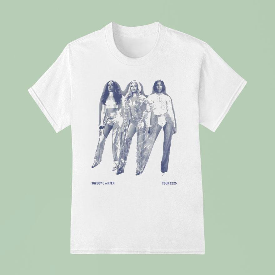 Destiny S Child At Beyonce Final Cowboy Carter Tour T Shirt