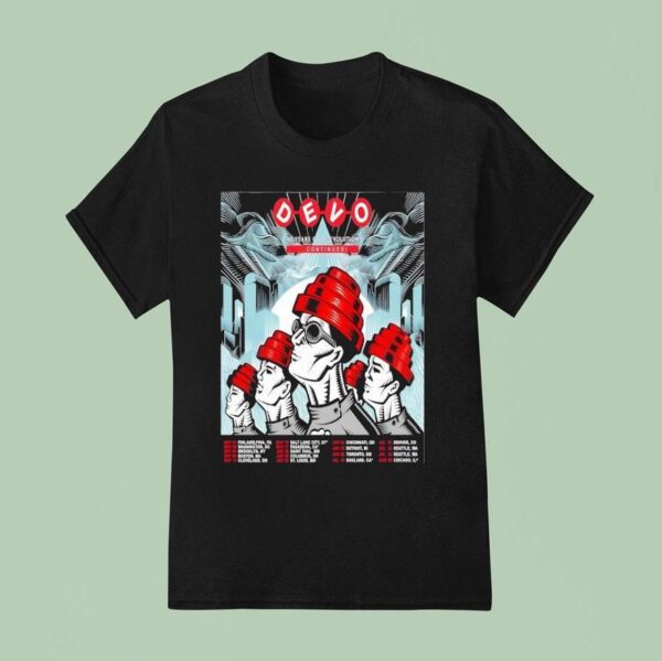 Devo Years Of De Evolution Continued Tour New T Shirt