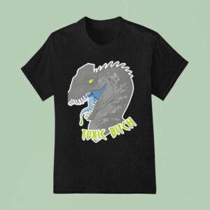 Dilophosaurus Dinosaur Toxic Bitch T Shirt
