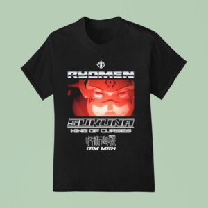 Dim Mak X Jujutsu Kaisen Ryomen Sukuna T Shirt