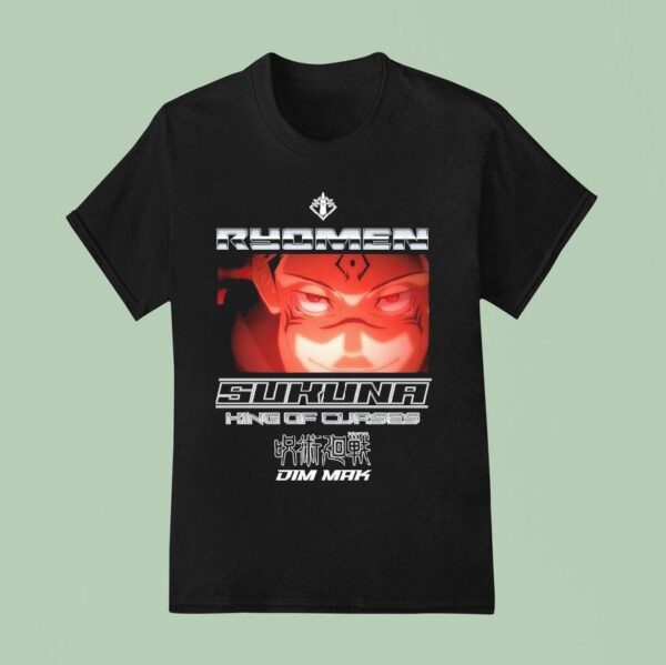 Dim Mak X Jujutsu Kaisen Ryomen Sukuna T Shirt