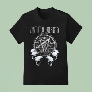 Dimmu Borgir Puritanical Euphoric Misanthropia Skulls T Shirt