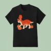 Dinosaur Diabloceratops Pumpkin T Shirt