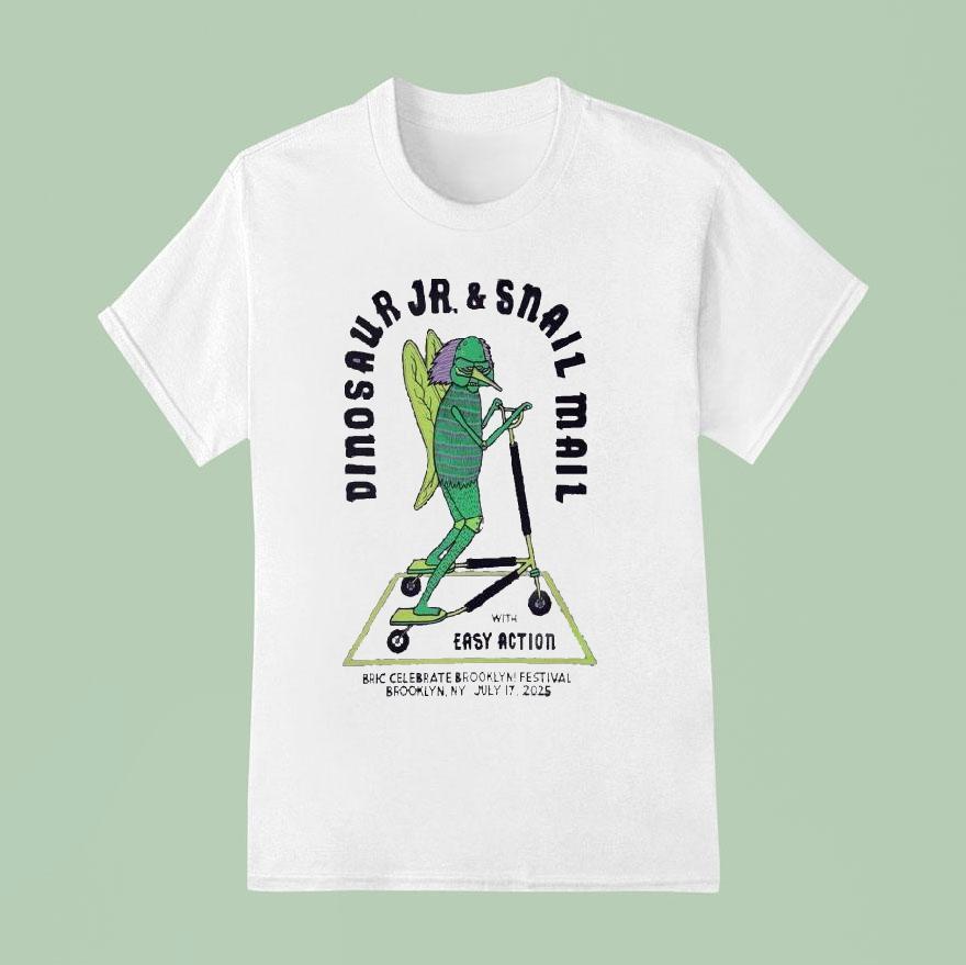 Dinosaur Jr Snailmail Brooklyn Ny July T Shirt