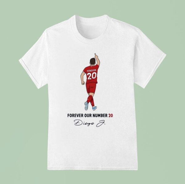 Diogo Jota Forever Our Number T Shirt