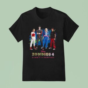 Disney Zombies Nova Victor Zed And Addison Dawn Of The Vampires T Shirt