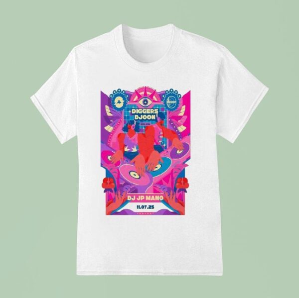 Djoon Soulful Club Paris Tour July T Shirt