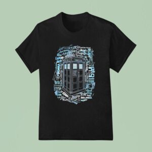 Doctor Who Police Box All Companions T Shirt