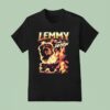 Dog And Teddy Lemmy The Demon Lightning T Shirt