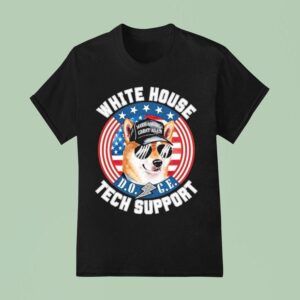 Doge White House Tech Support Make America Great Again T Shirt