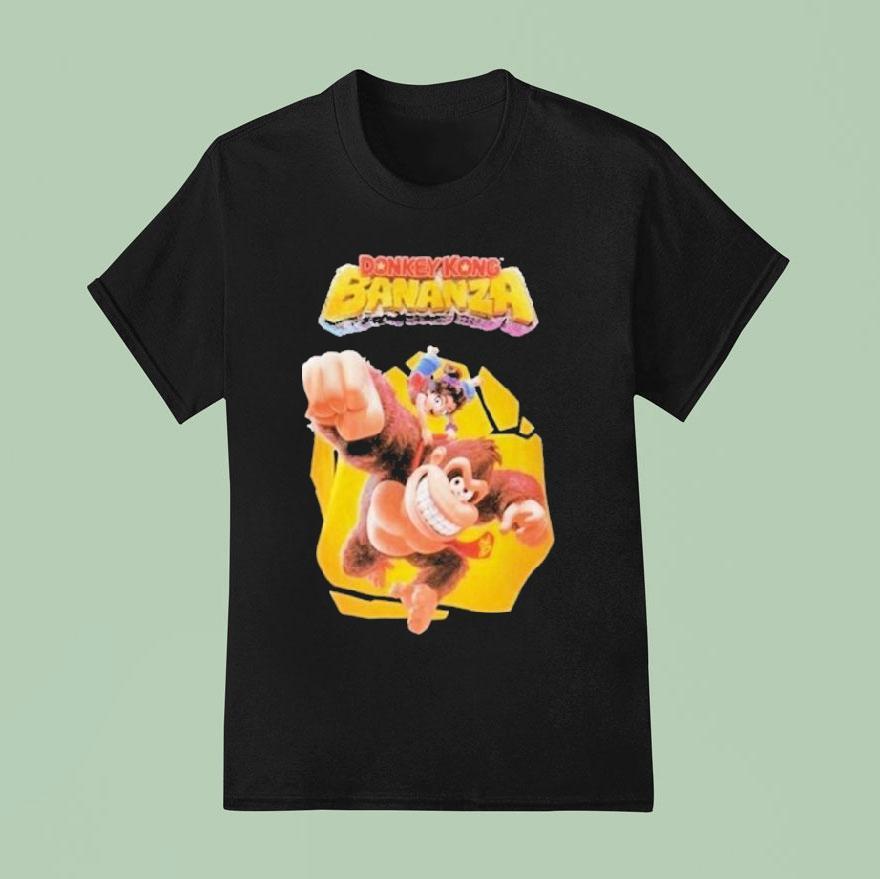 Donkey Kong Bananza T Shirt