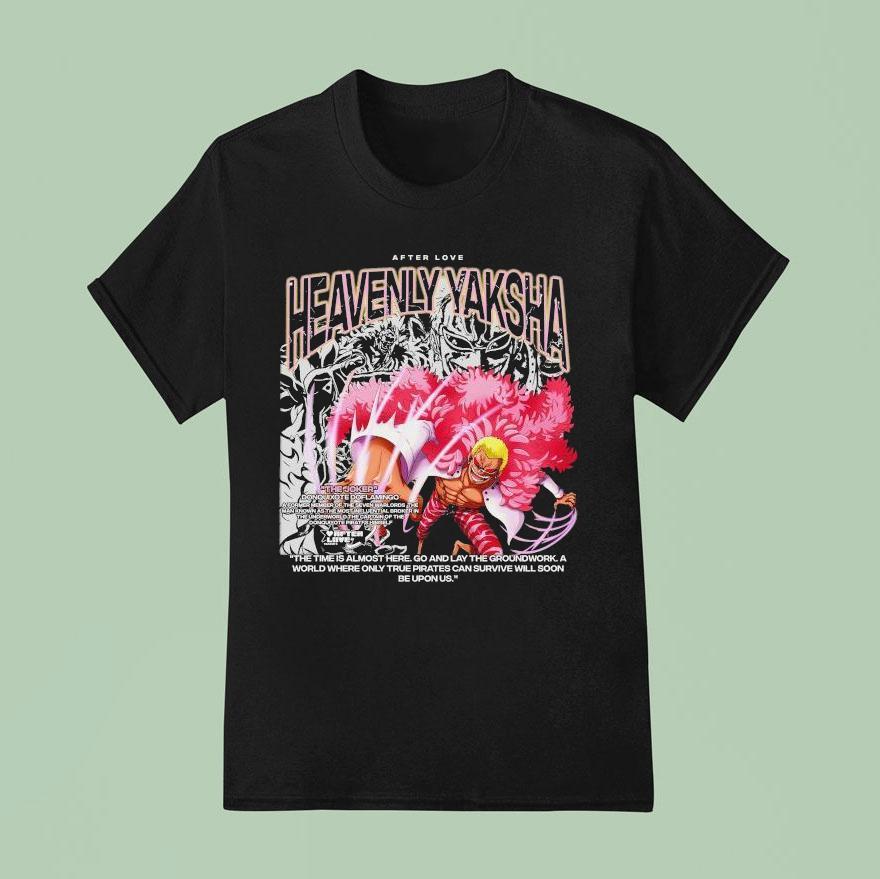 Donquixote Doflamingo The Joker Heavenly Yaksha After Love T Shirt