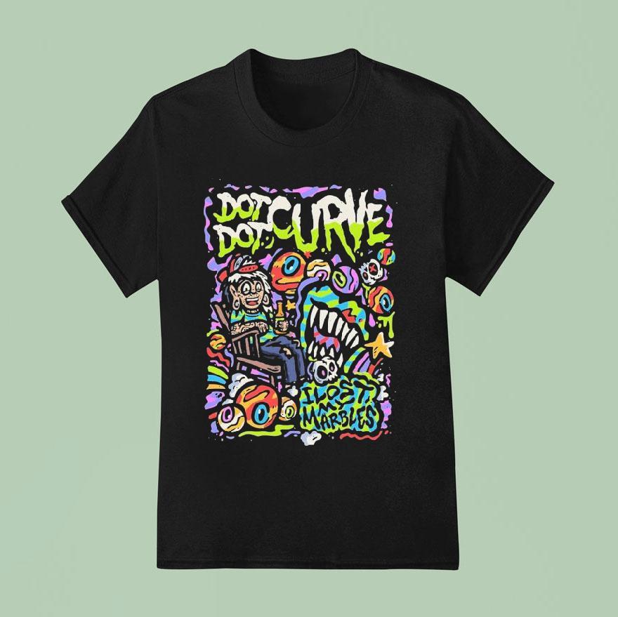 Dot Dot Curve I Lost Marbles Scene The F Up T Shirt