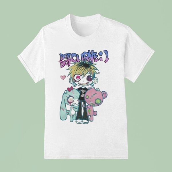 Dot Dot Curve Smiley T Shirt