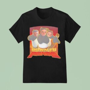 Down Fu Panda T Shirt