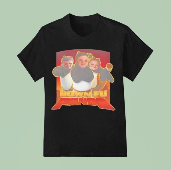 Down Fu Panda T Shirt