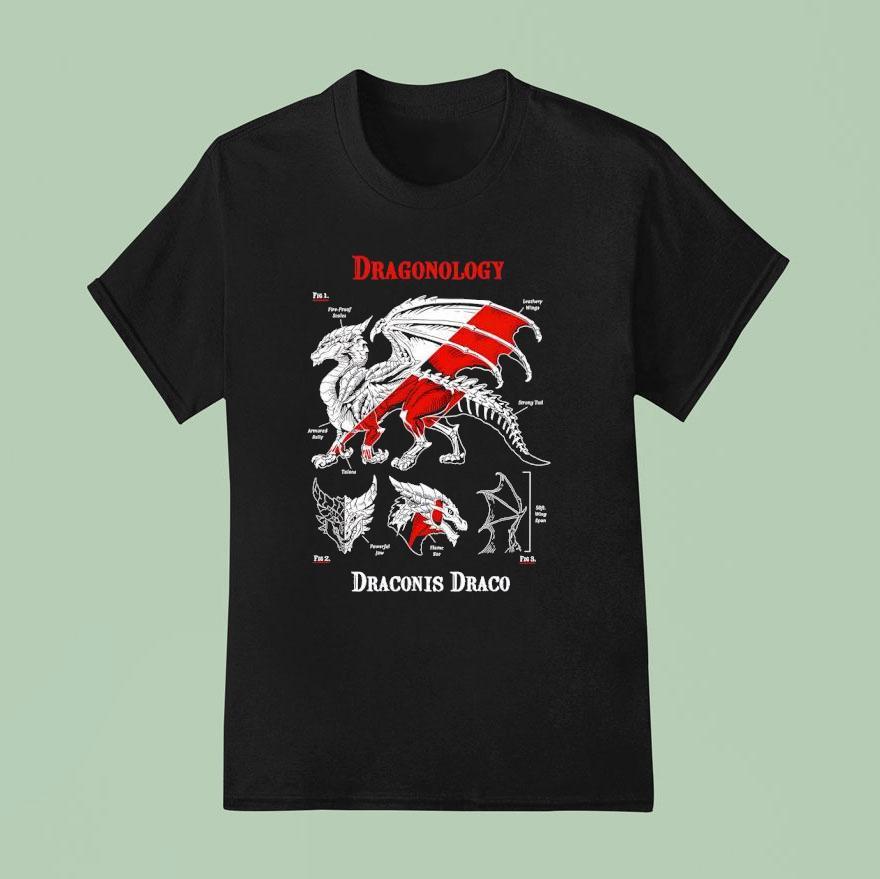 Dragon Dragonology Draconis Draco T Shirt