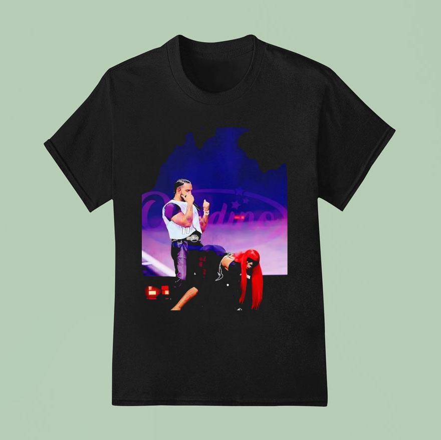 Drake Live Tour Retro Performance Stage T Shirt