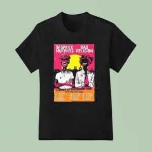 Dropkick Murphys Bad Religion Summer Of Discontent Tour T Shirt