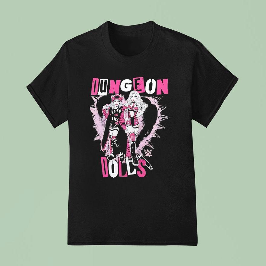 Dungeon Dolls Wwe T Shirt