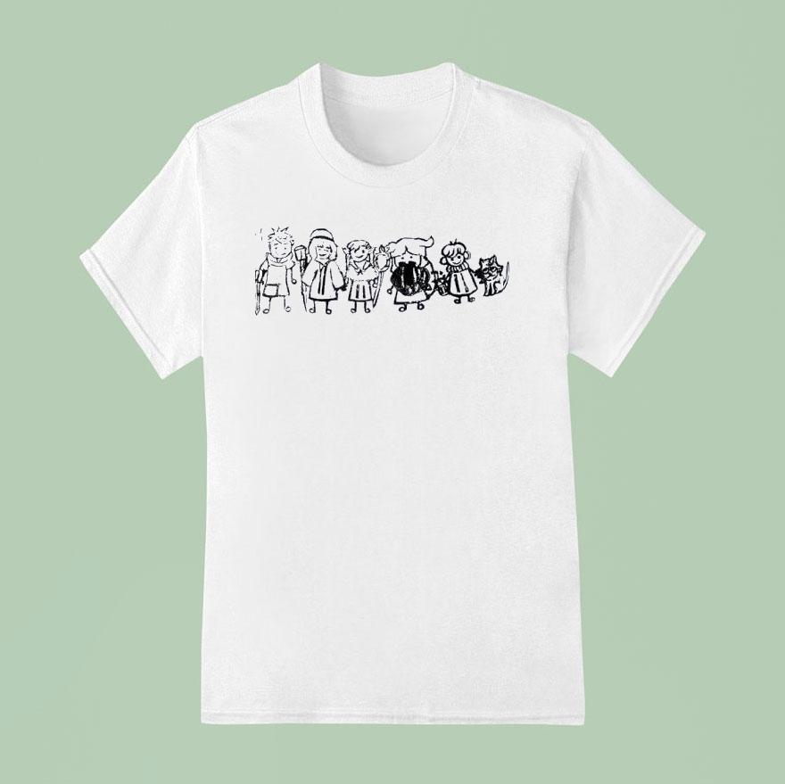 Dungeon Meshi Family Block T Shirt
