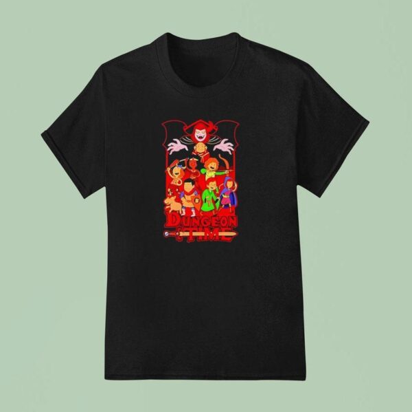 Dungeon Time Animation Rpg Adventure Time T Shirt