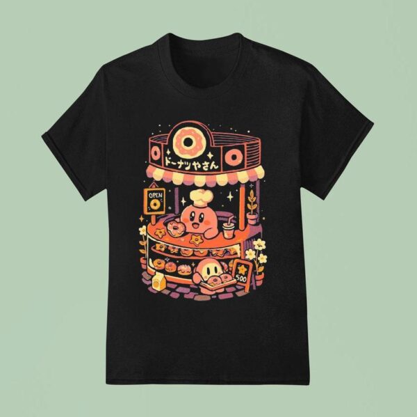 Eduardo Ely Pink Puff Donuts T Shirt