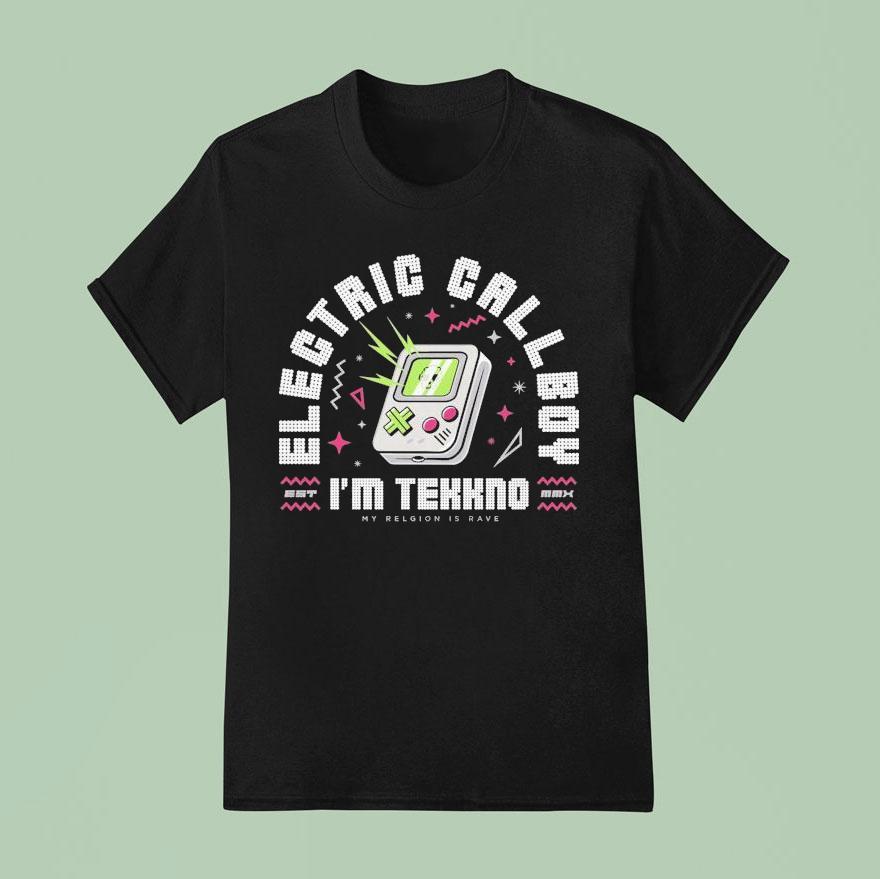 Electric Callboy I M Tekkno Arcade T Shirt