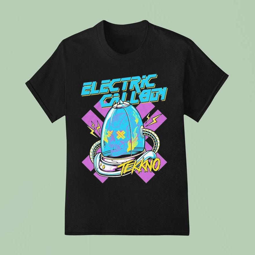 Electric Callboy Tekkno Alien Attack T Shirt