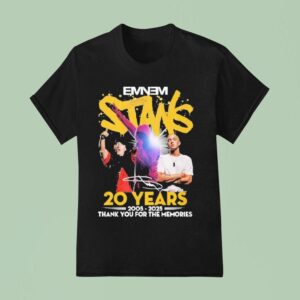 Eminem Stan Years Thank You For The Memories T Shirt