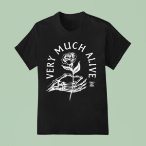 Emo S Not Dead Very Much Alive Skeleton T Shirt