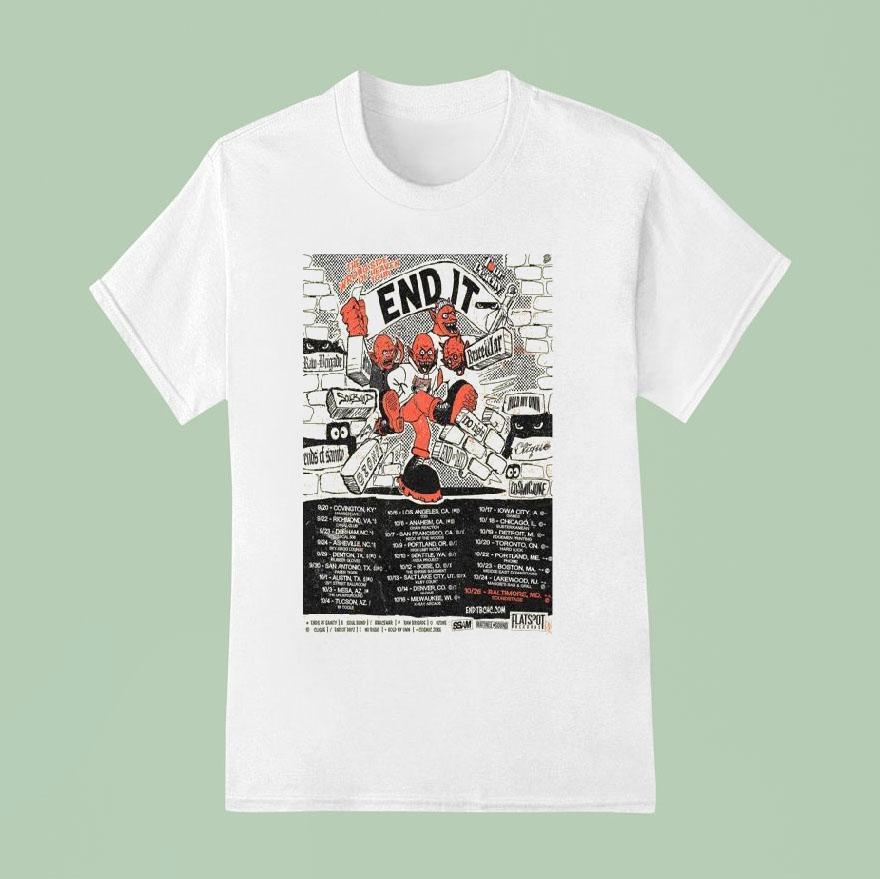 End It The Wrong Side Of Heaven Tour T Shirt
