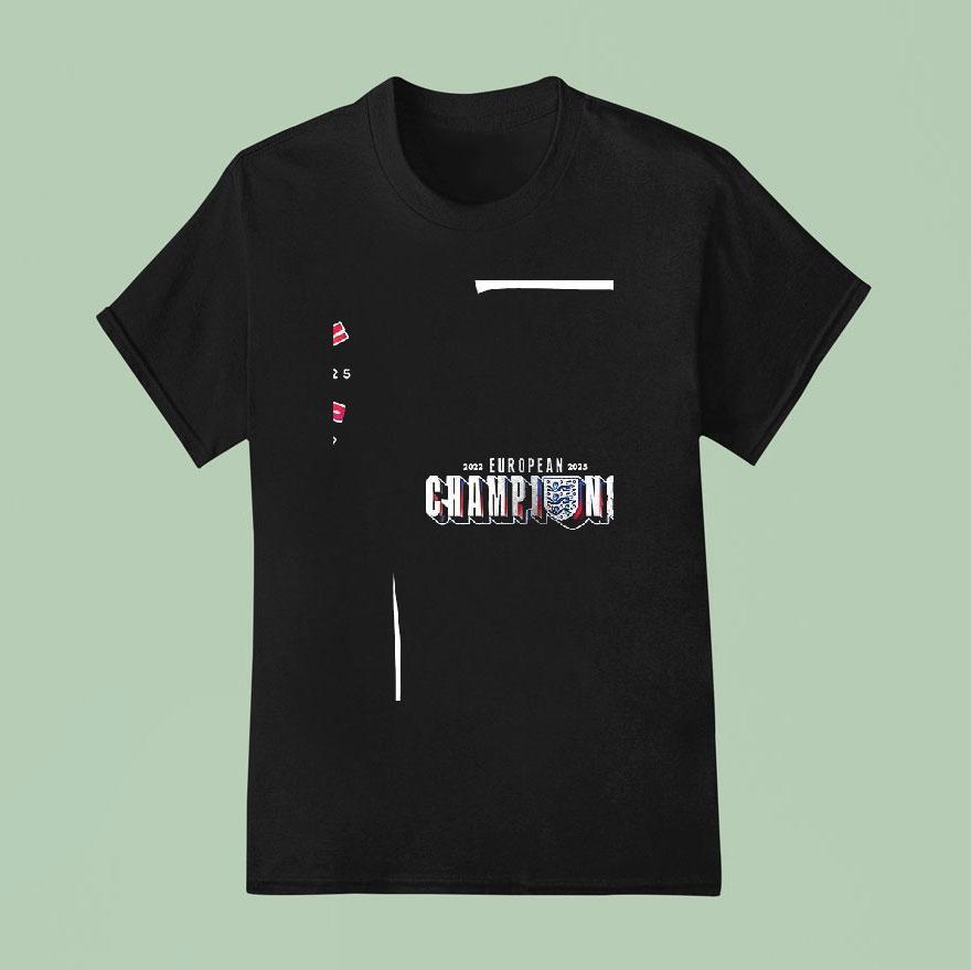 England Lionesses Winners Uefa Women S Euro T Shirt