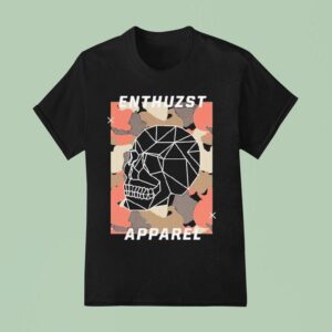 Enthuzst Camo Skull T Shirt