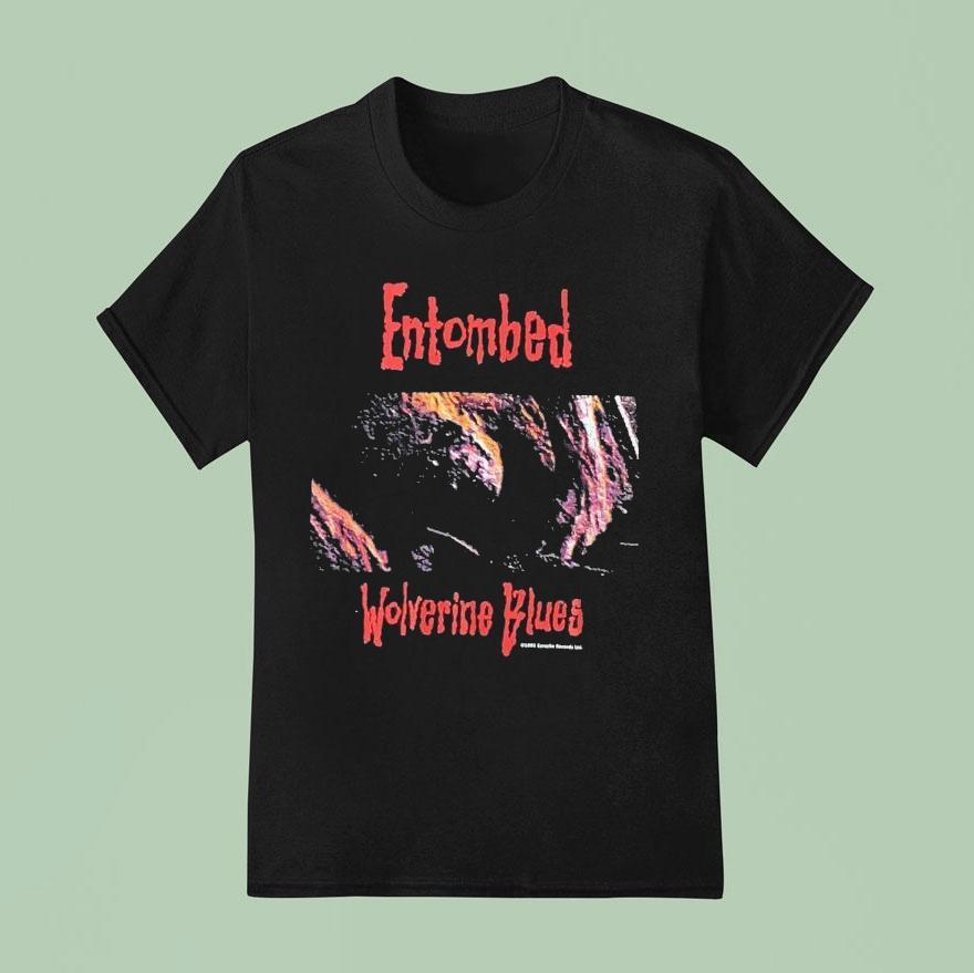 Entombed Wolverine Blues T Shirt