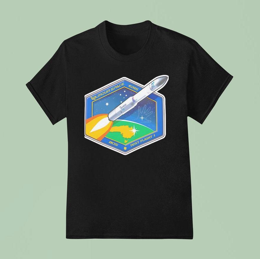 Eris Gilmour Space Test Flight T Shirt