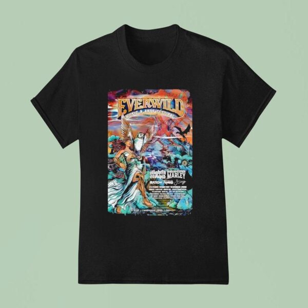 Everwild Mudic And Arts Festival At Legend Valley On Jul Aug Portrai T Shirt