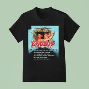 Exodus Celebrate Th Anniversary Of Bonded By Blood T Shirt